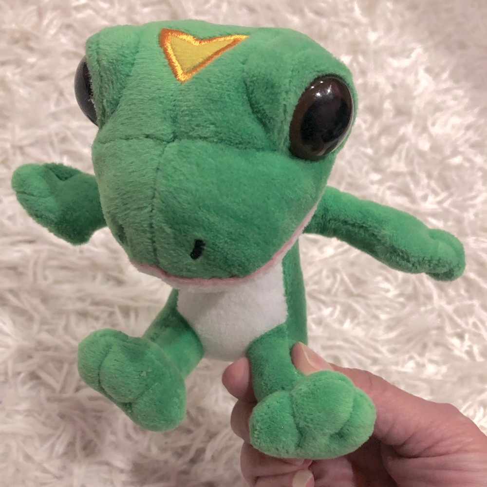 Geico Gecko Motorcycle Insurance Plush 5”